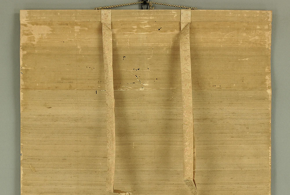 探道 Tando Japanese art kakejiku kakemono wall hanging scroll / Shoki (Zhong Kui) and Oni A535 - Image 4