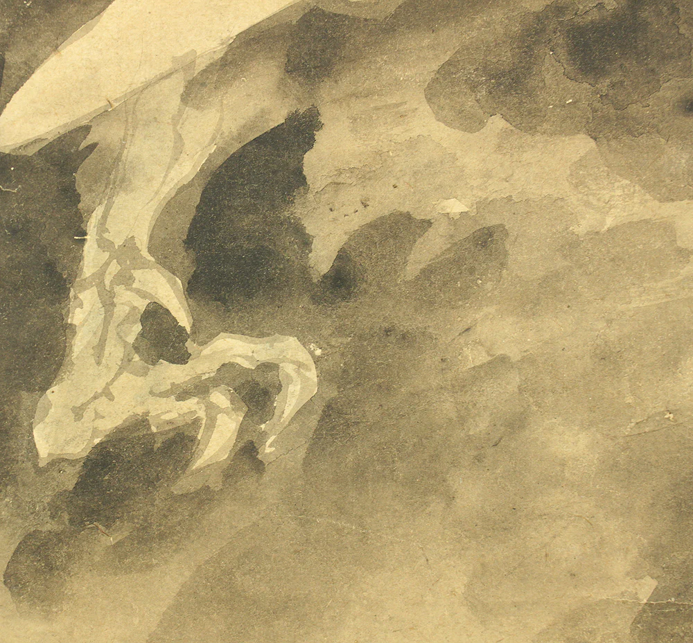 Attributed to 長谷川等伯 Hasegawa Tohaku (1539-1610) Japanese antique art Paired kakejiku kakemono wall hanging scroll / Dragons and Arhats with Box RD289 - Image 23