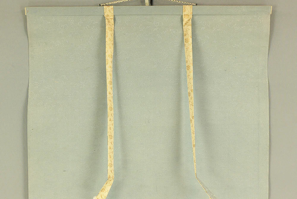 Attributed to 松尾芭蕉 Matsuo Basho (1644-1694) Japanese antique art kakejiku kakemono wall hanging scroll / Bamboo and Hiku Poet たわみては～ RB608 - Image 3