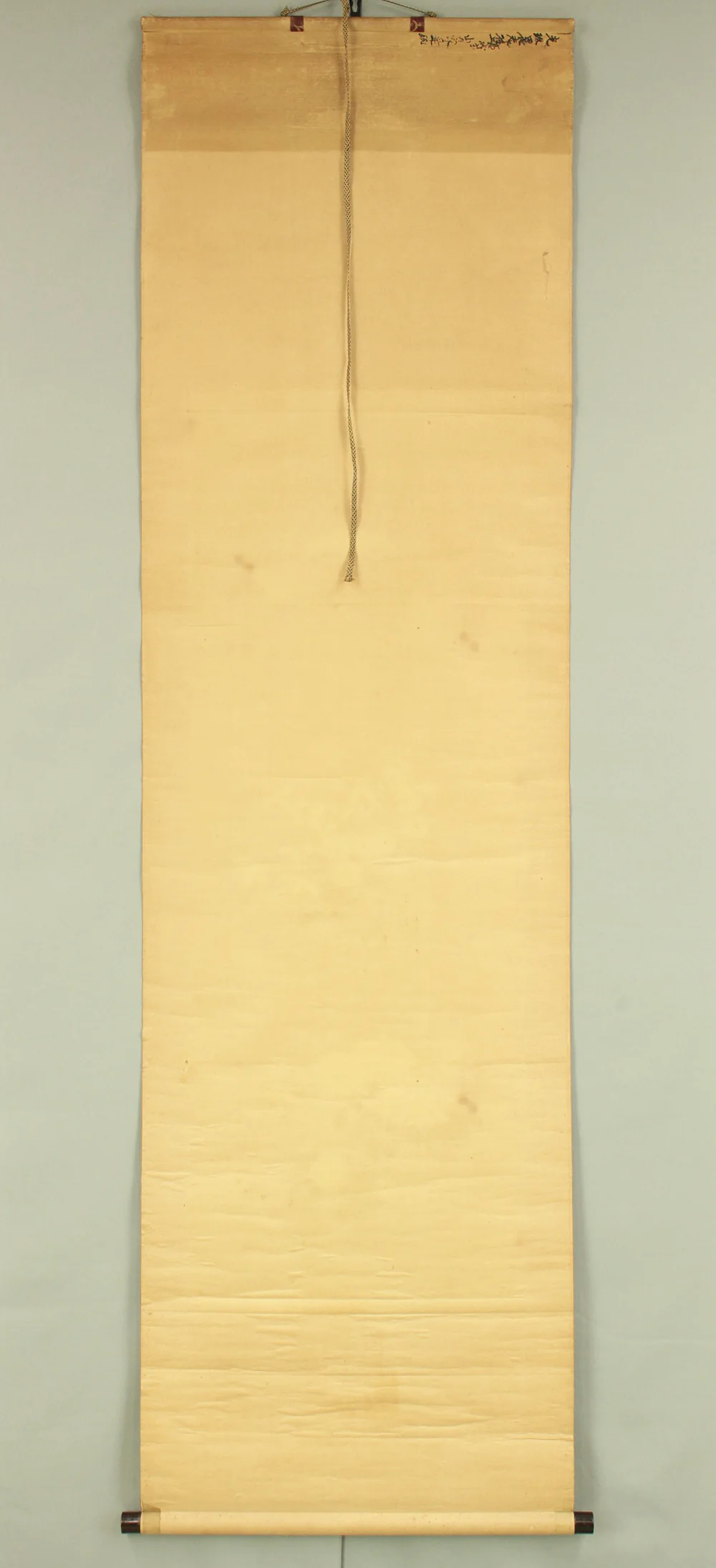 Attributed to 尾形光琳 Ogata Korin (1658-1716) Japanese antique art kakejiku kakemono wall hanging scroll / Cranes, Chrysanthemums, and Nandina with Original Double Box (Tomobako) RD432 - Image 21