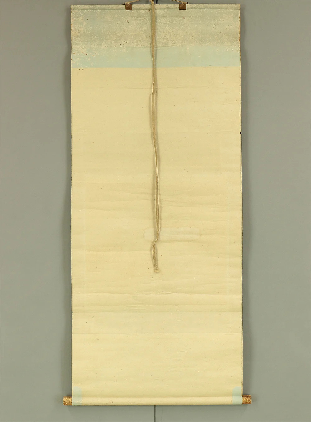 Attributed to 雪舟等楊 Sesshu Toyo (1420-1506) Japanese antique art kakejiku kakemono wall hanging scroll / Mount Horai on Back of Sacred Turtle, Crane and Pine Bamboo Plum RC418 - Image 15