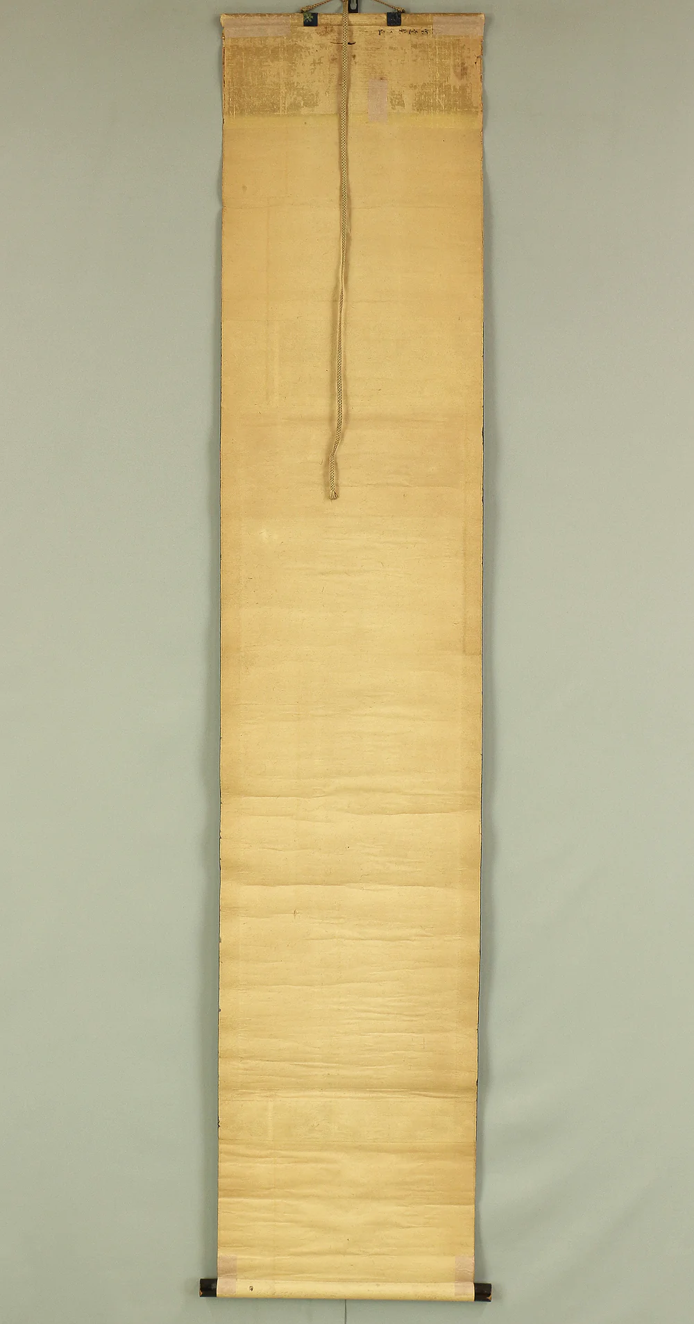 Attributed to 雪舟等楊 Sesshu Toyo (1420-1506) Japanese antique art kakejiku kakemono wall hanging scroll / 蘆葉赤衣達磨 Royo Red Daruma (Red Bodhidharma on Reed) RC195 - Image 15