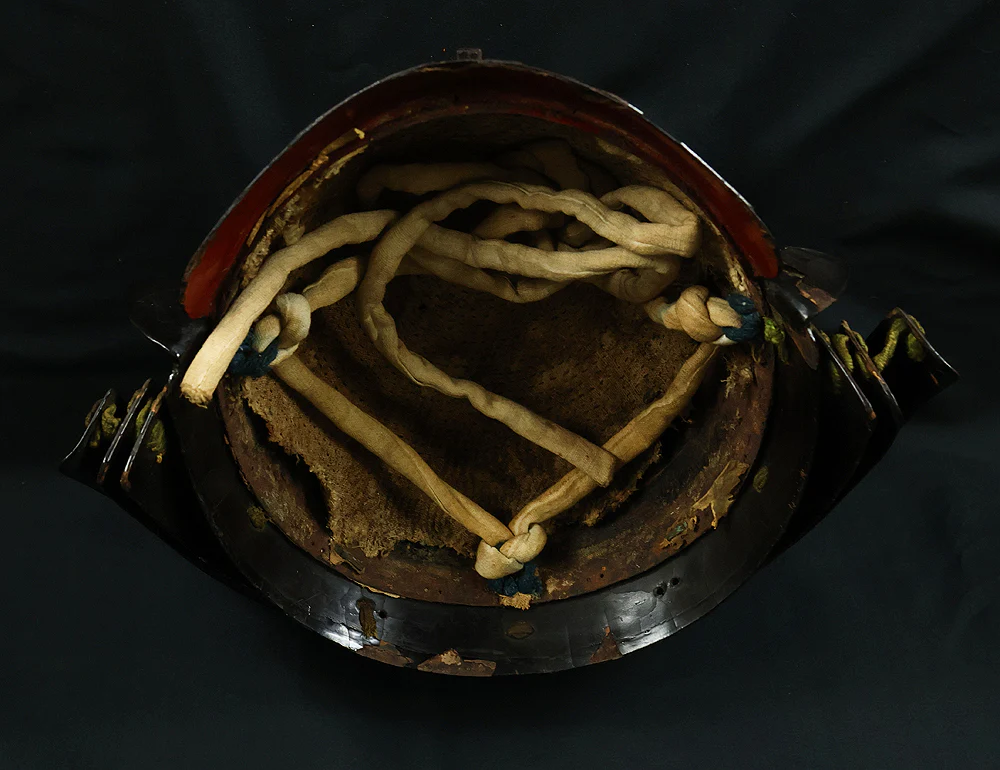 Authentic Early Edo Period Samurai Helmet Kabuto – Iron Zunari Kabuto with Menpo VB137 - Image 24