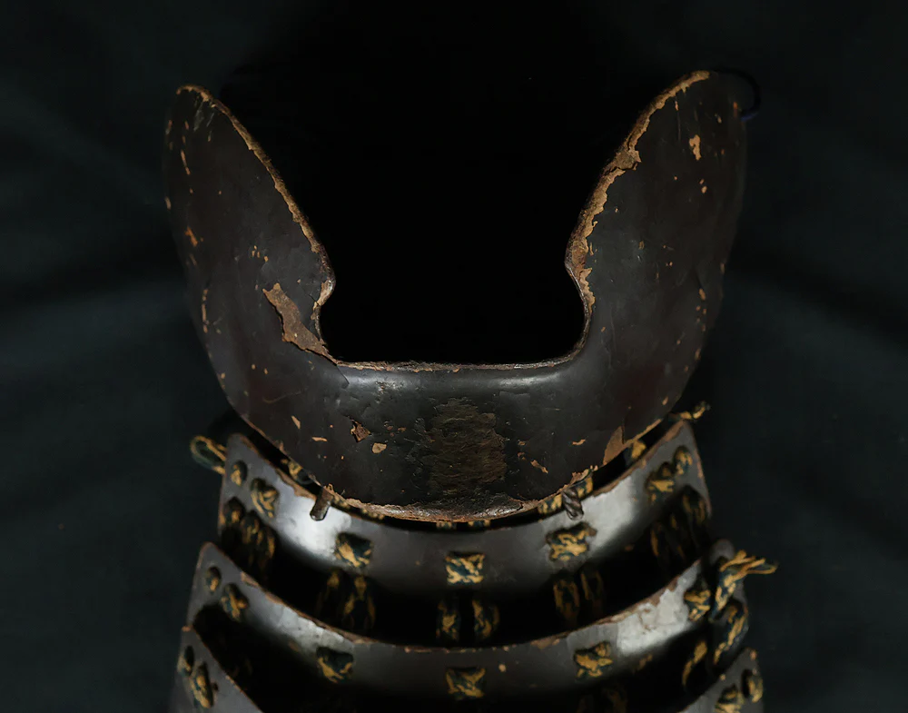 Authentic Early Edo Period Samurai Helmet Kabuto – Iron Zunari Kabuto with Menpo VB137 - Image 28