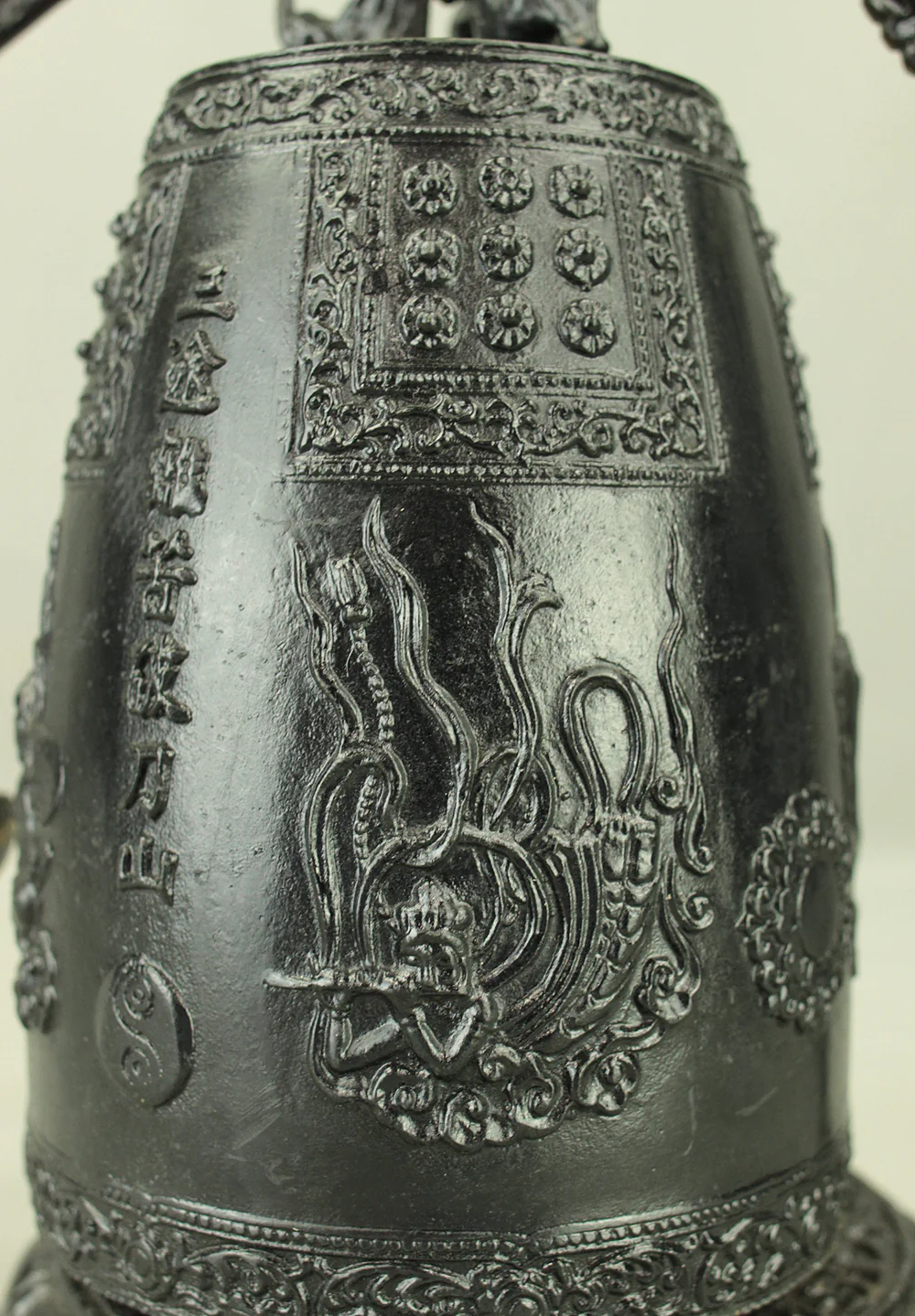 Bronze Bell Decorative Dragon Hanging Bell with Hammer 30cm 3.3kg with Box VA855 - Image 23