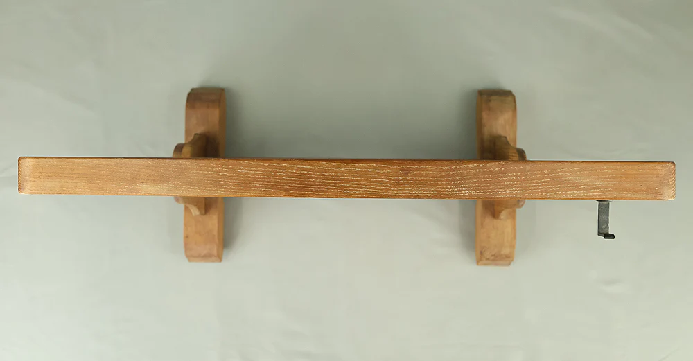 Bronze Gong Dora with Wooden Stand and Mallet – Complete Set VA963 - Image 21