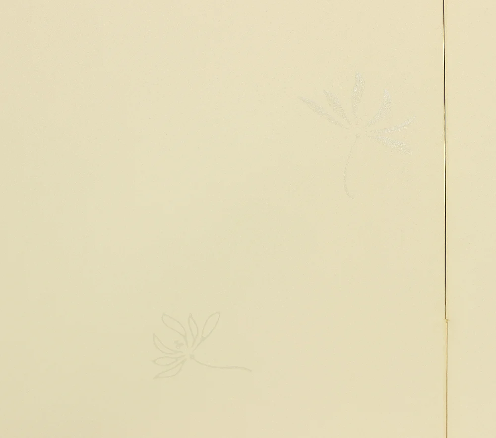 Byobu Folding Screen Room divider 2 panels / 'Plane - Silver Flowers Dancing in Wind' VA297 - Image 10