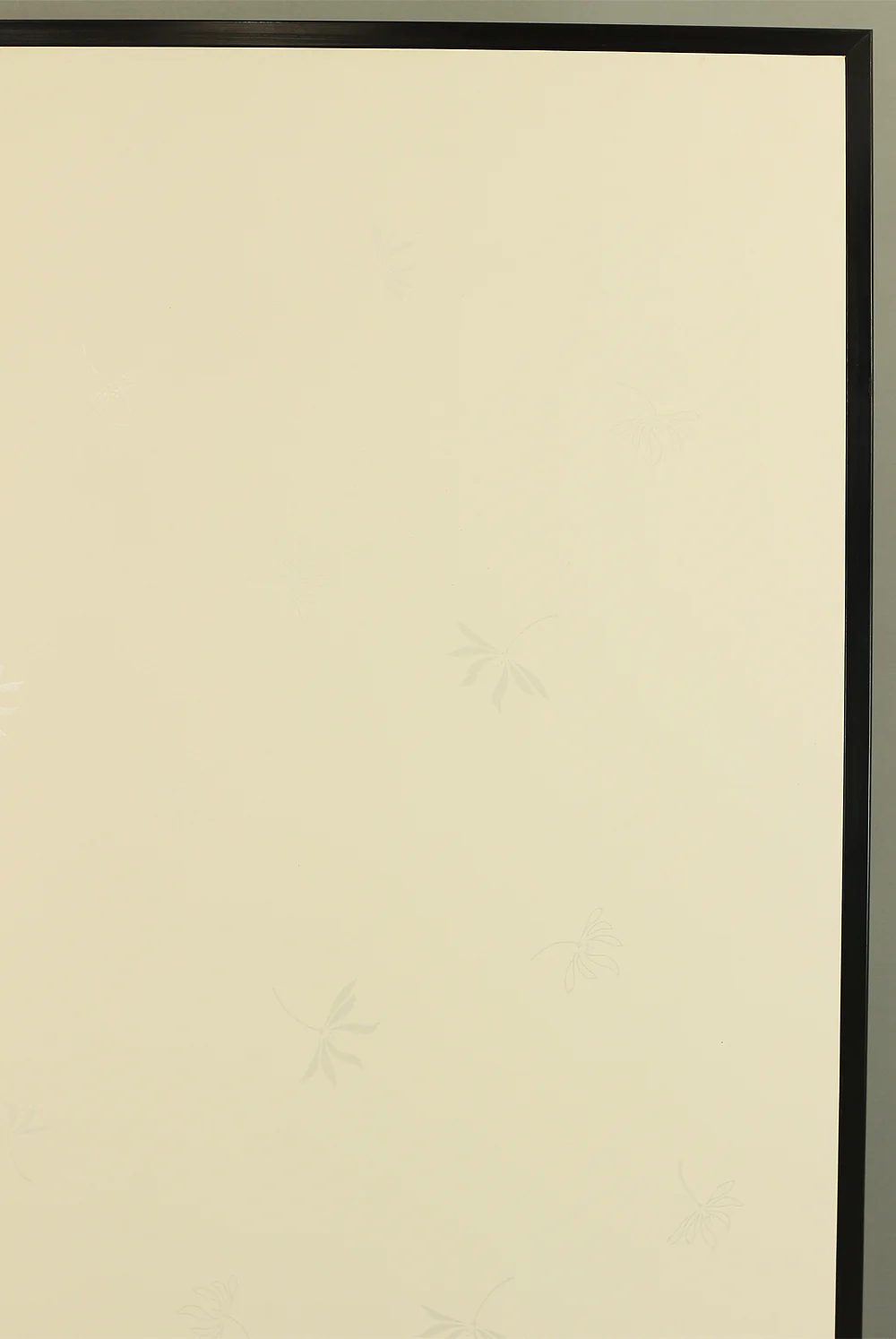 Byobu Folding Screen Room divider 2 panels / 'Plane - Silver Flowers Dancing in Wind' VA297 - Image 21