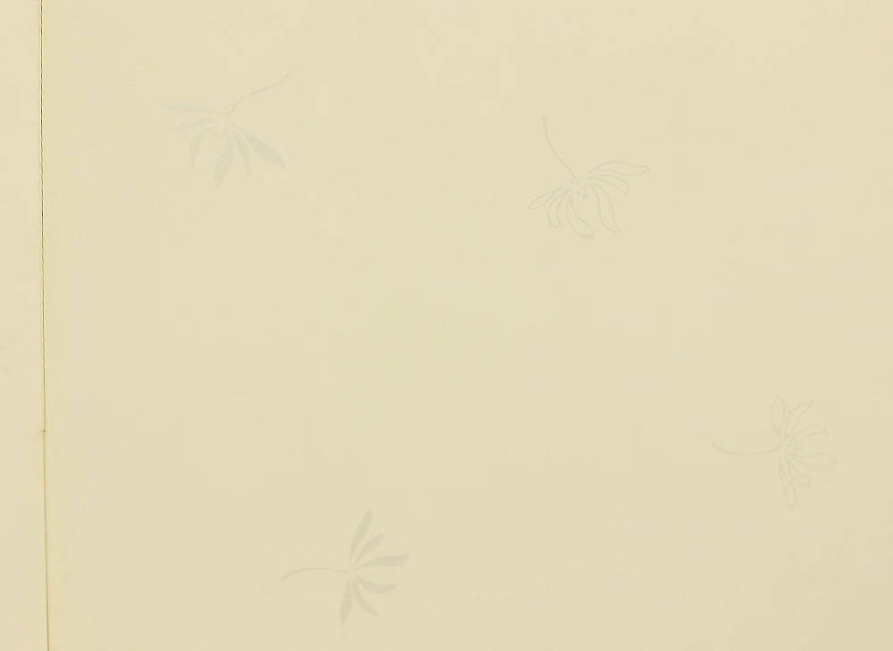 Byobu Folding Screen Room divider 2 panels / 'Plane - Silver Flowers Dancing in Wind' VA297 - Image 28