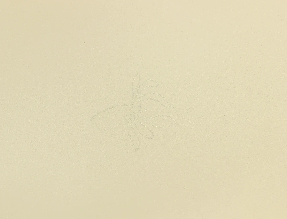Byobu Folding Screen Room divider 2 panels / 'Plane - Silver Flowers Dancing in Wind' VA297 - Image 9