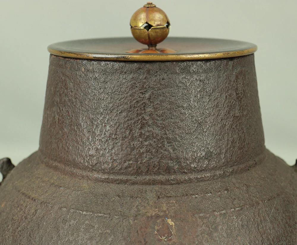Chagama Iron Tea Kettle 'No Leak' 2310g Japanese tea ceremony utensil V970 - Image 12