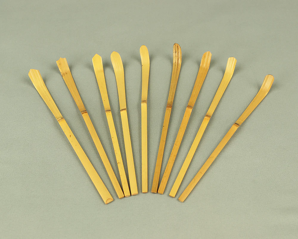 Chashaku Tea Scoop 15pcs Urasenke "Successive Tea masters" / Japanese Tea ceremony utensil VA181 - Image 2