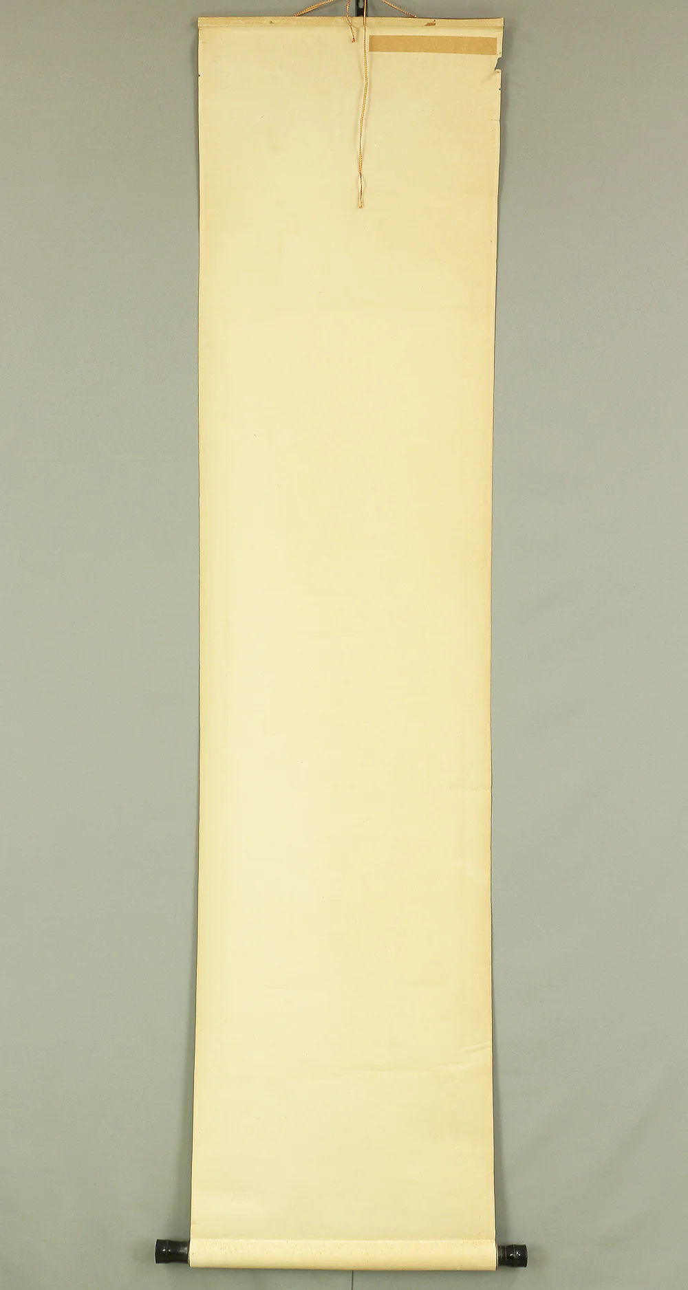Chinese kakejiku kakemono wall hanging scroll / Three Lines Calligraphy RB659 - Image 11