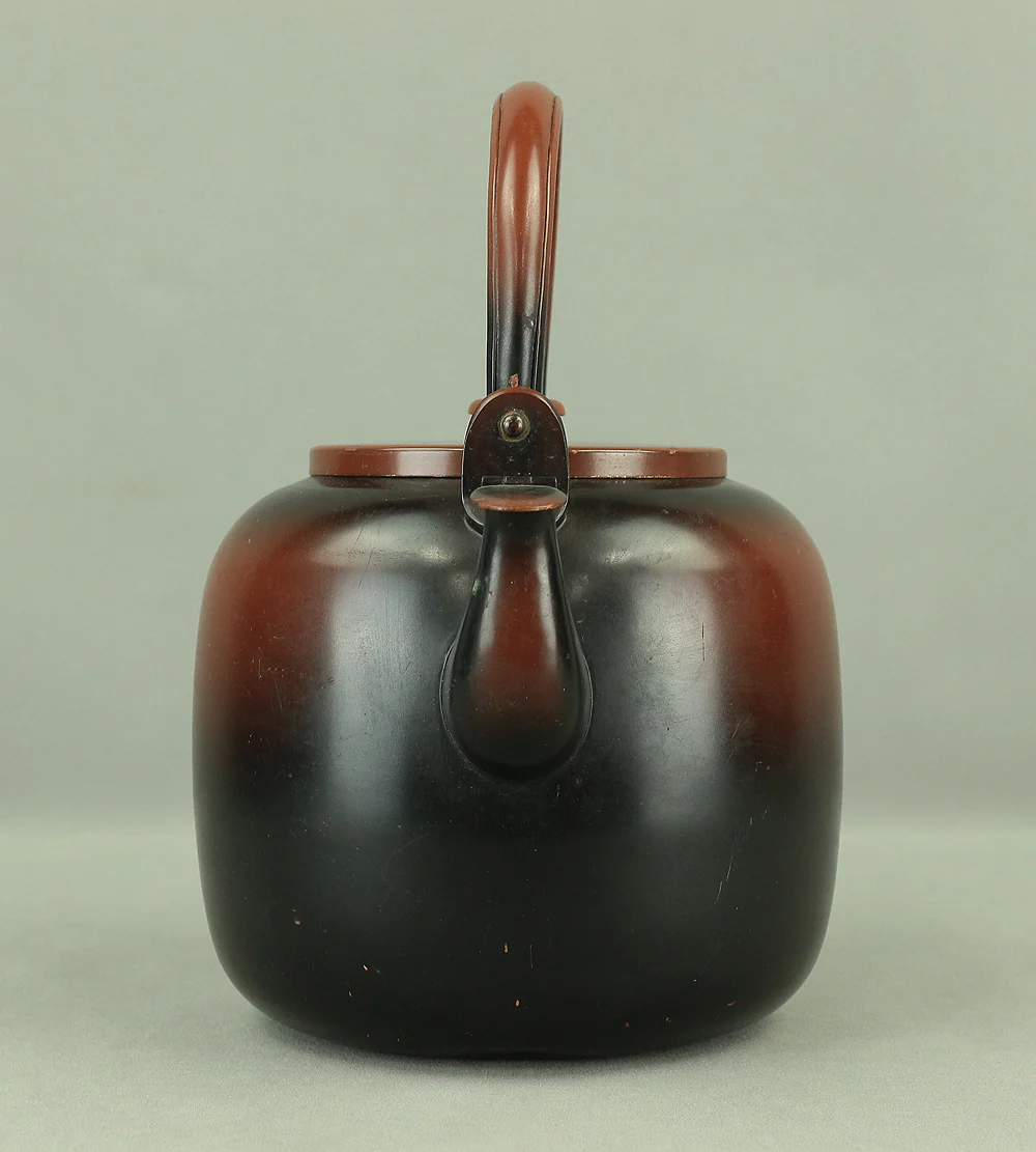 Copper kettle Pitcher Suichu Mizutsugi Mizusashi / Japanese tea-ceremony utensil V721 - Image 11