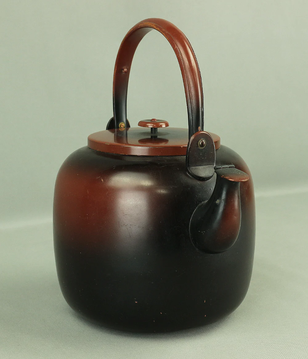 Copper kettle Pitcher Suichu Mizutsugi Mizusashi / Japanese tea-ceremony utensil V721 - Image 3