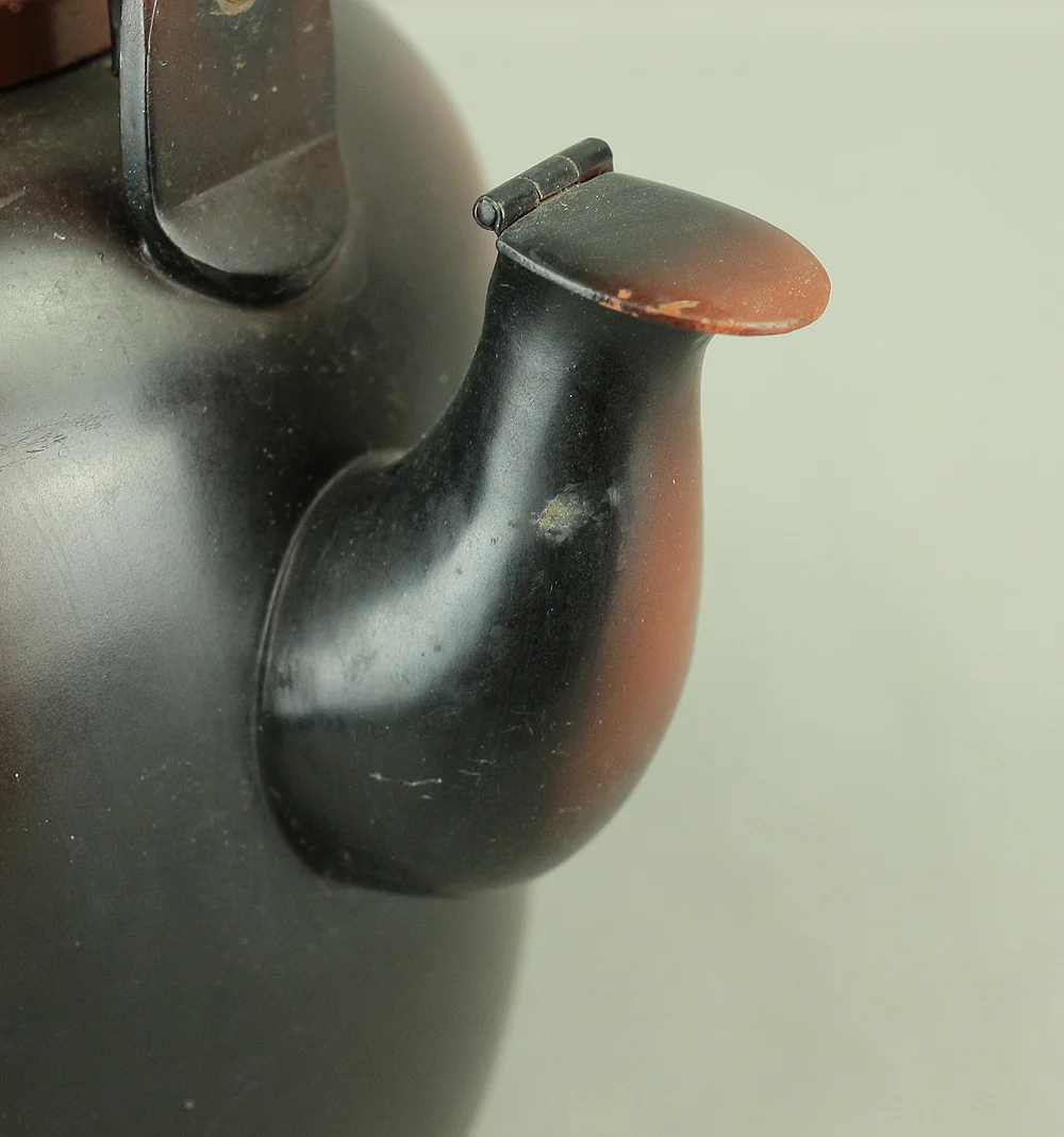 Copper kettle Pitcher Suichu Mizutsugi Mizusashi / Japanese tea-ceremony utensil V721 - Image 6