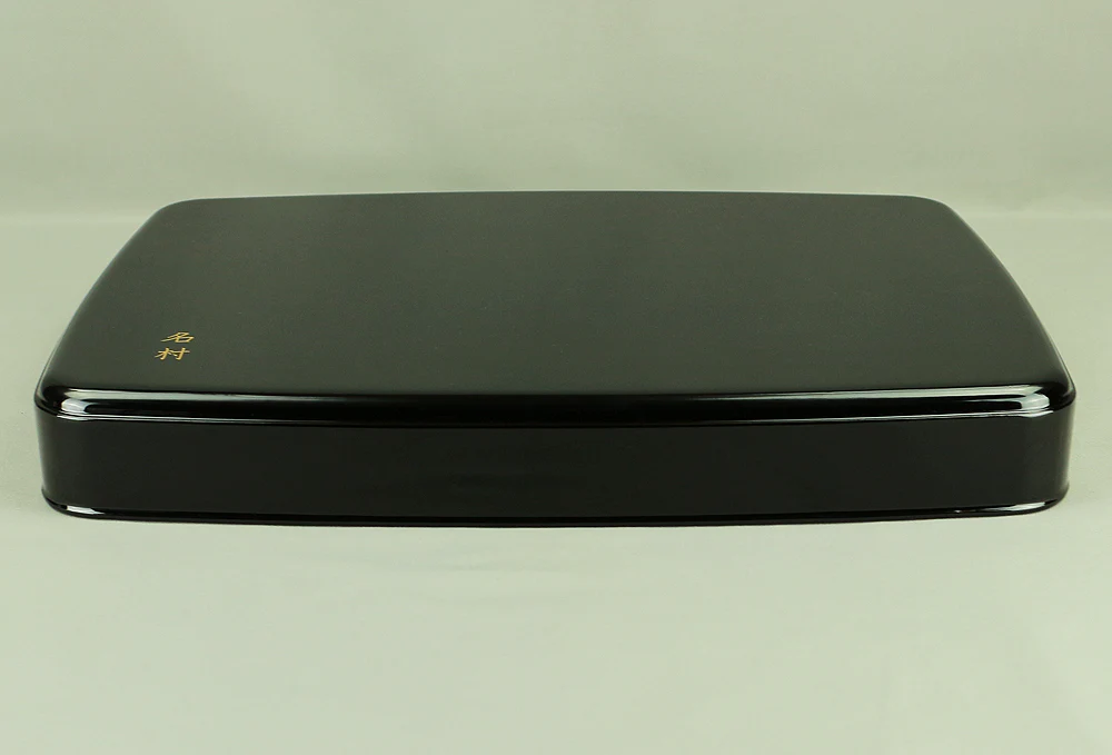 Echizen Lacquerware Square Tray (Obon) Large Small 2pcs VA387 - Image 14