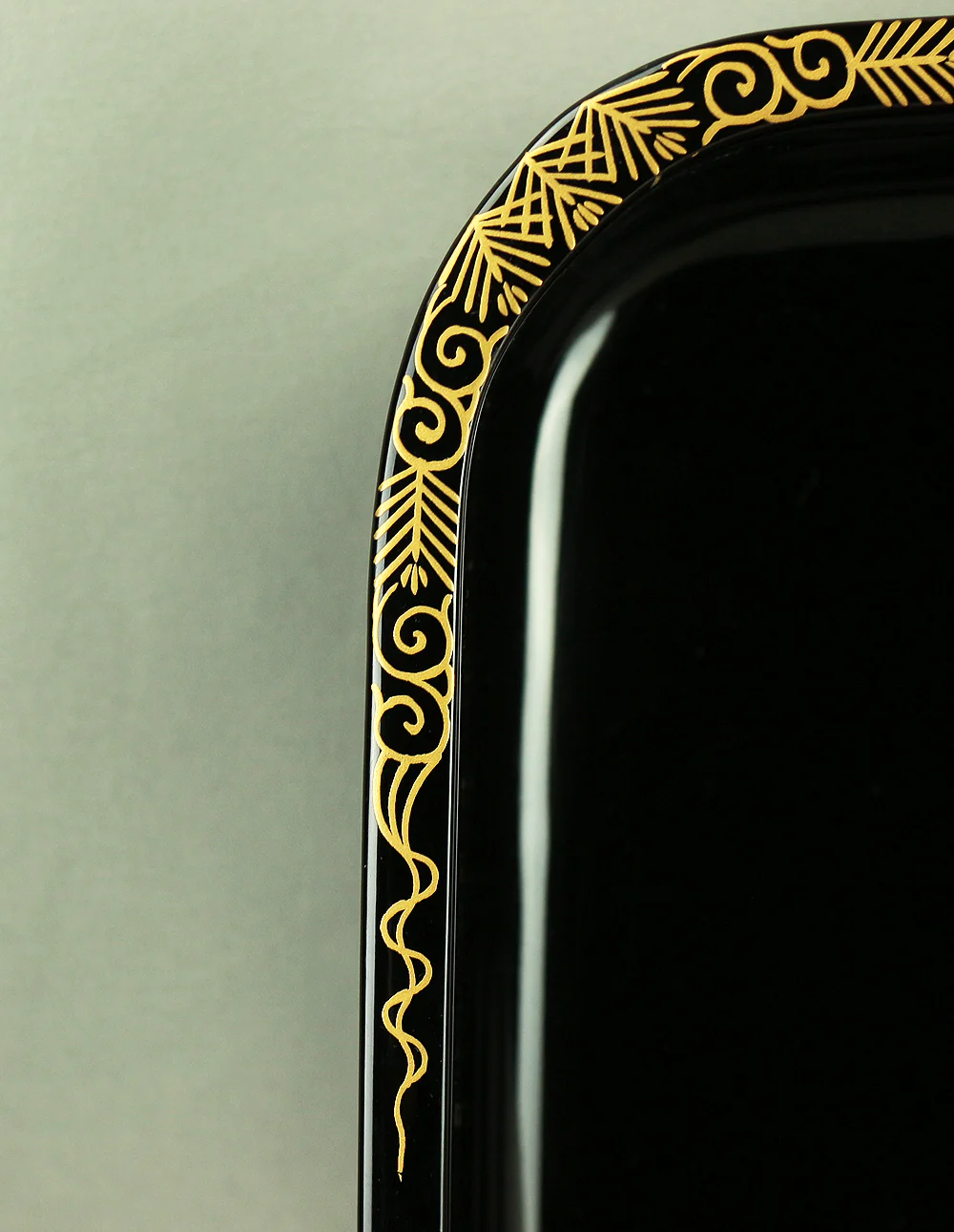 Echizen Lacquerware Square Tray (Obon) Large Small 2pcs VA387 - Image 29