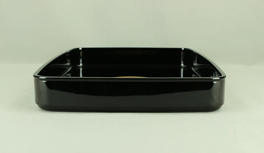 Echizen Lacquerware Square Tray (Obon) Large Small 2pcs VA387 - Image 6