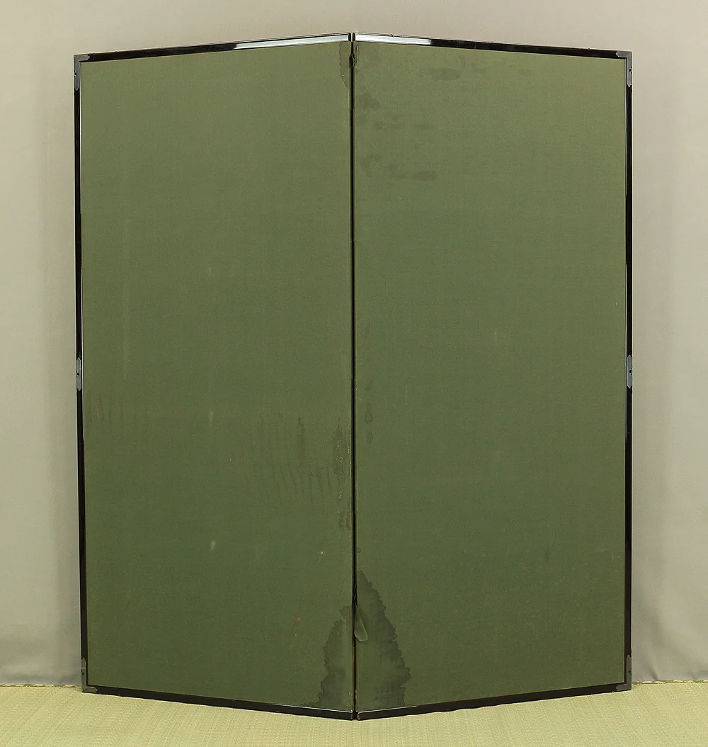 Embroidery 'Palace Gardens and Flowers' Byobu Folding Screen Room divider 2 panels VA467 - Image 33