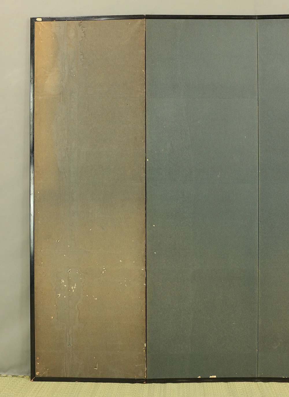 Gold Leaf Framed 'Hawk Hunting' Four Panels Folding Screens Byobu Room Dividers VA468 - Image 48