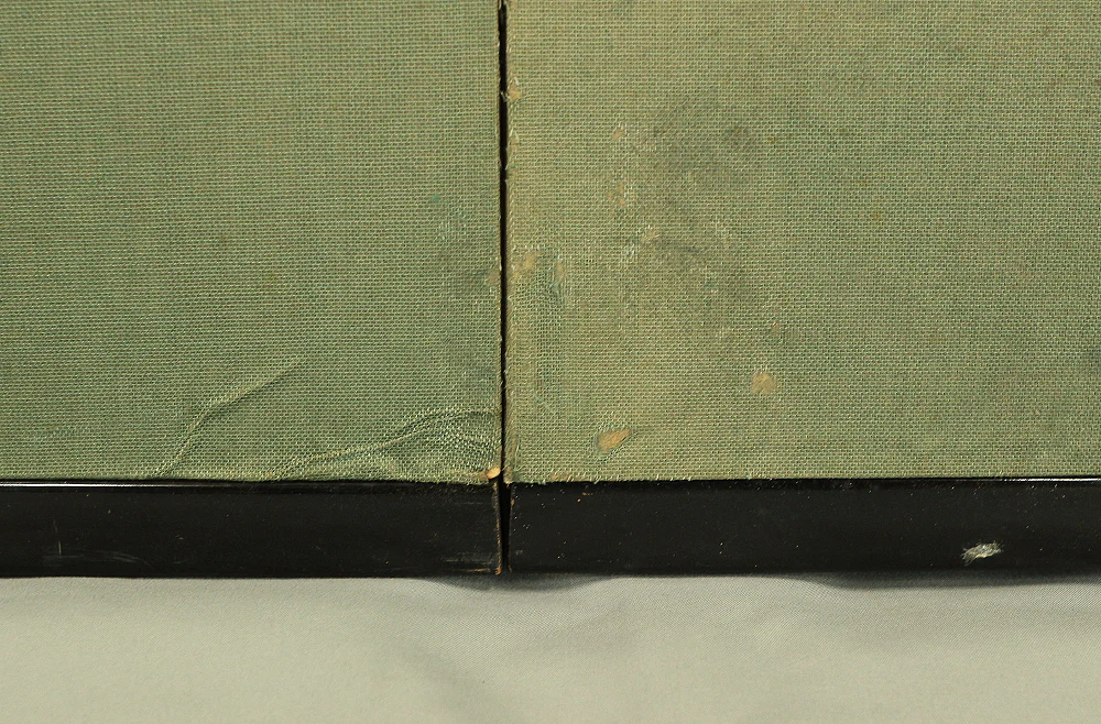 Gold-Leaf Japanese Byobu Room Divider Paired 2 panels Folding screens V961 - Image 23