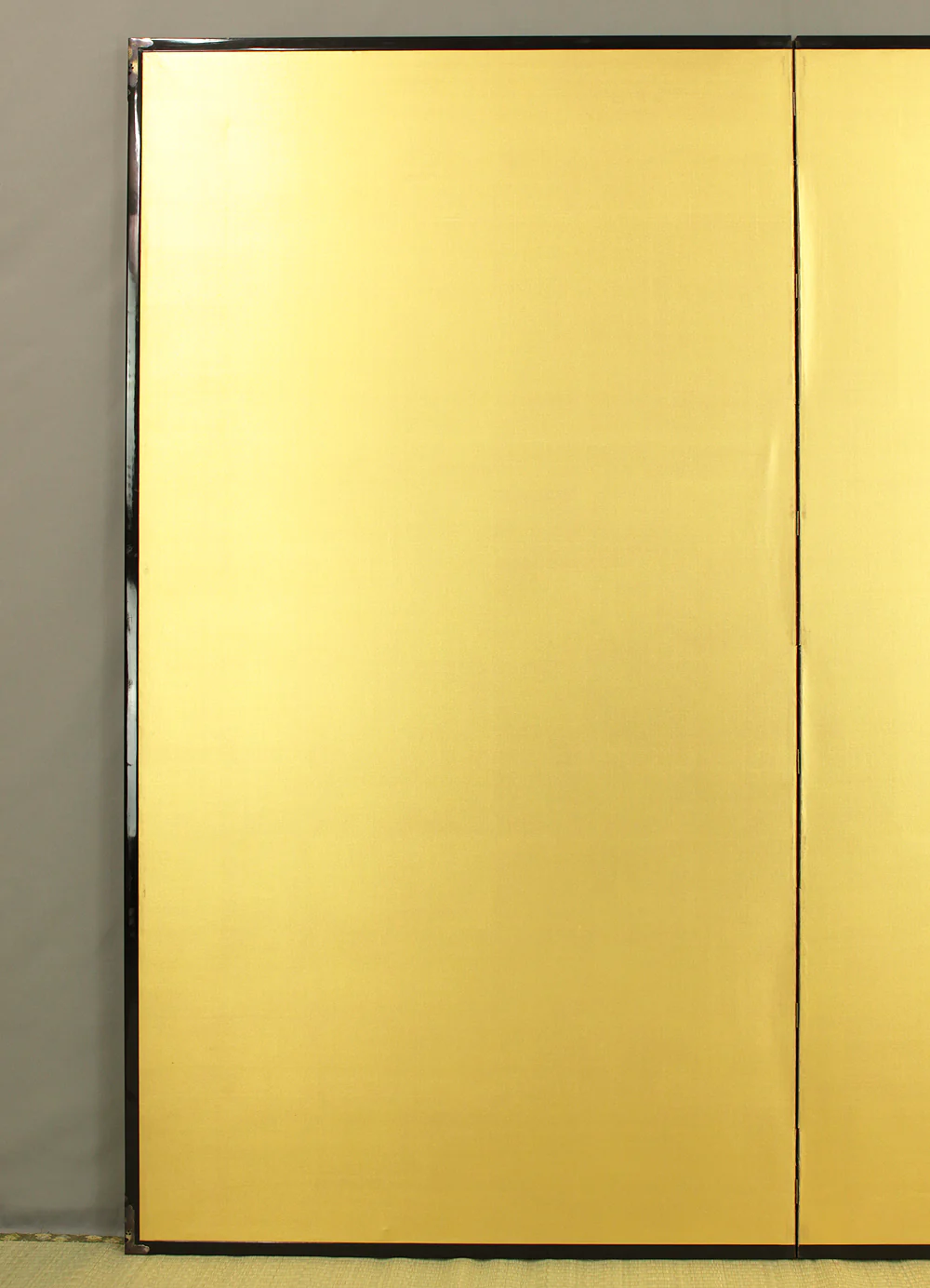 Gold-Leaf Room Divider Byobu Two Panels Folding Screen VA702 - Image 3