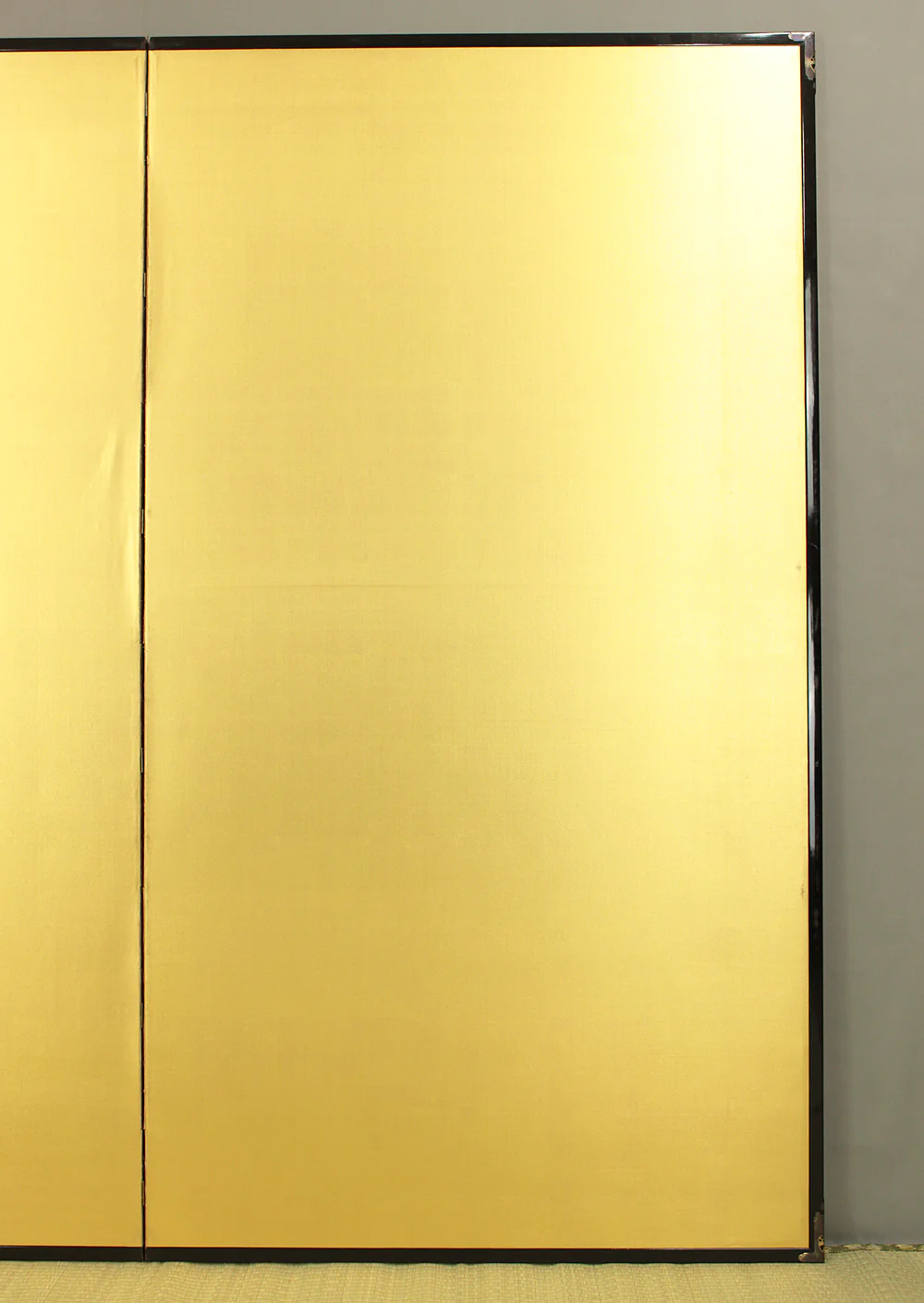 Gold-Leaf Room Divider Byobu Two Panels Folding Screen VA702 - Image 8