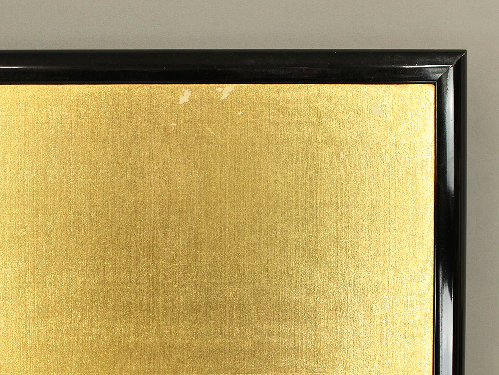 Gold-Leaf Room Divider Byobu Two Panels Folding Screen VA703 - Image 12