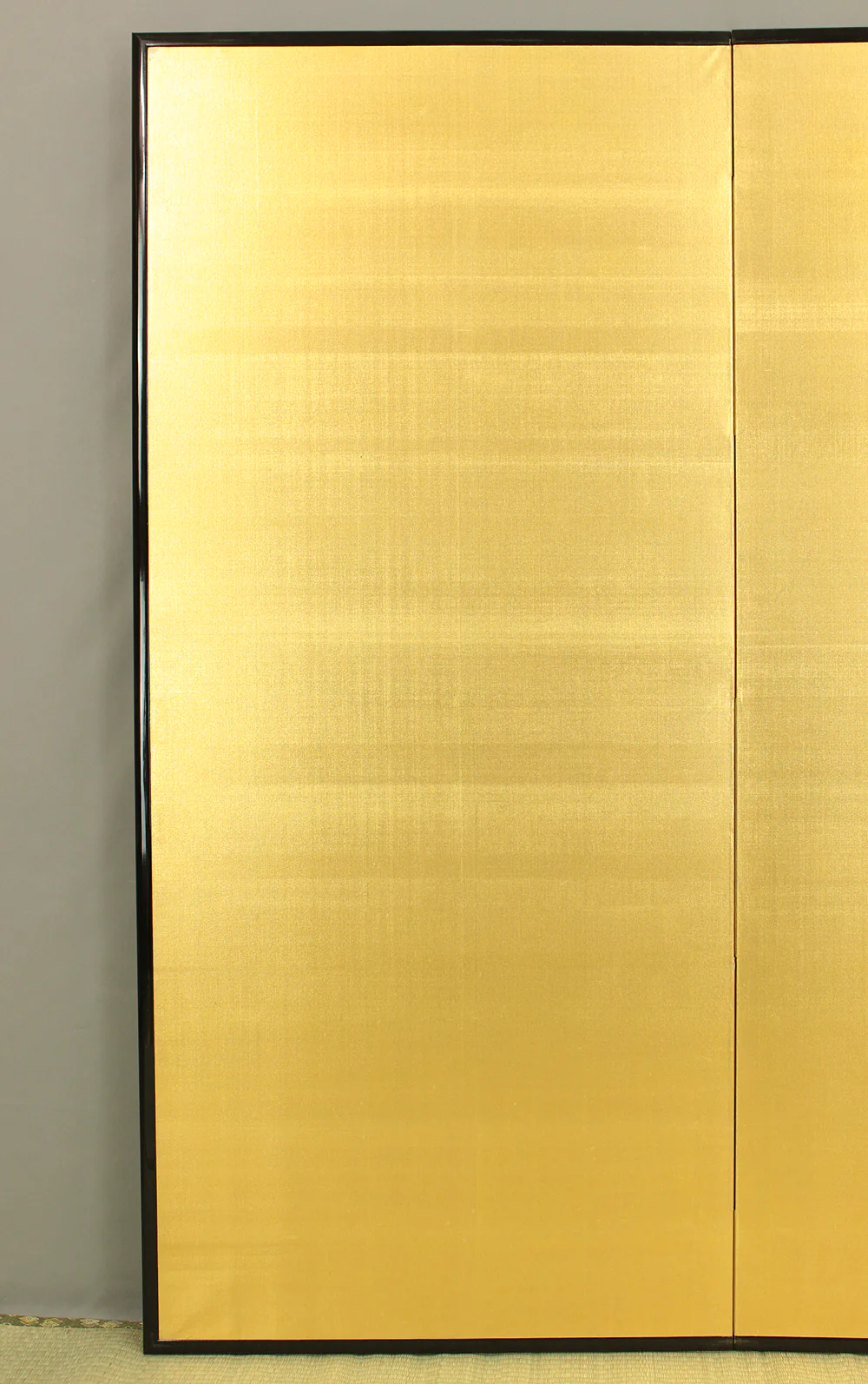 Gold-Leaf Room Divider Byobu Two Panels Folding Screen VA703 - Image 3