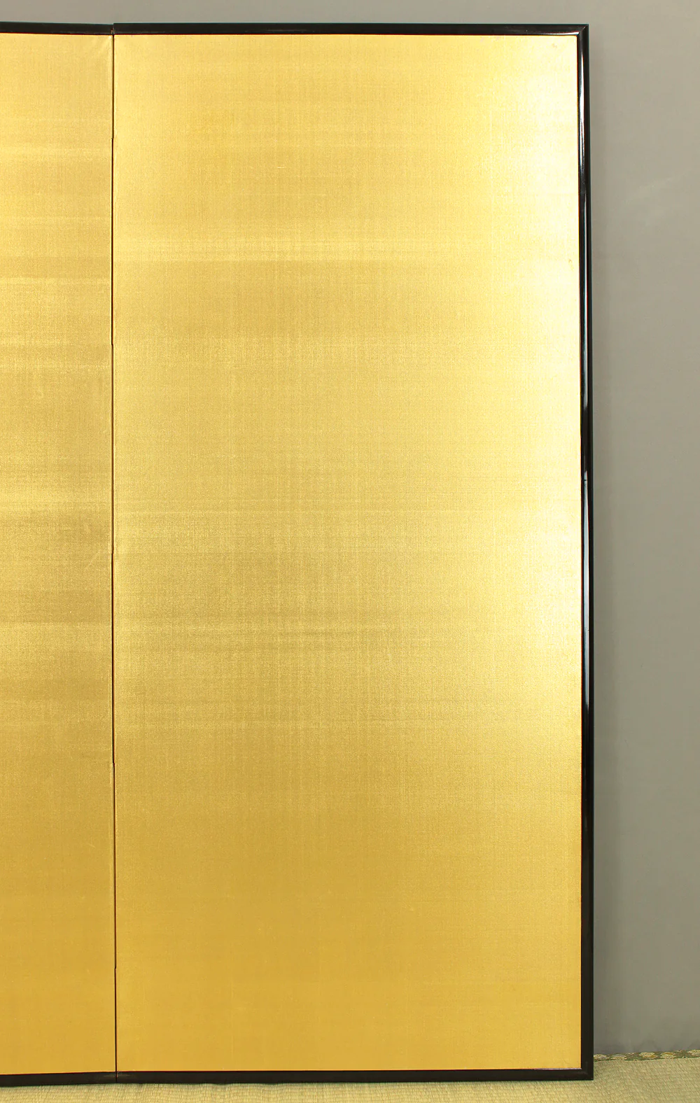 Gold-Leaf Room Divider Byobu Two Panels Folding Screen VA703 - Image 9