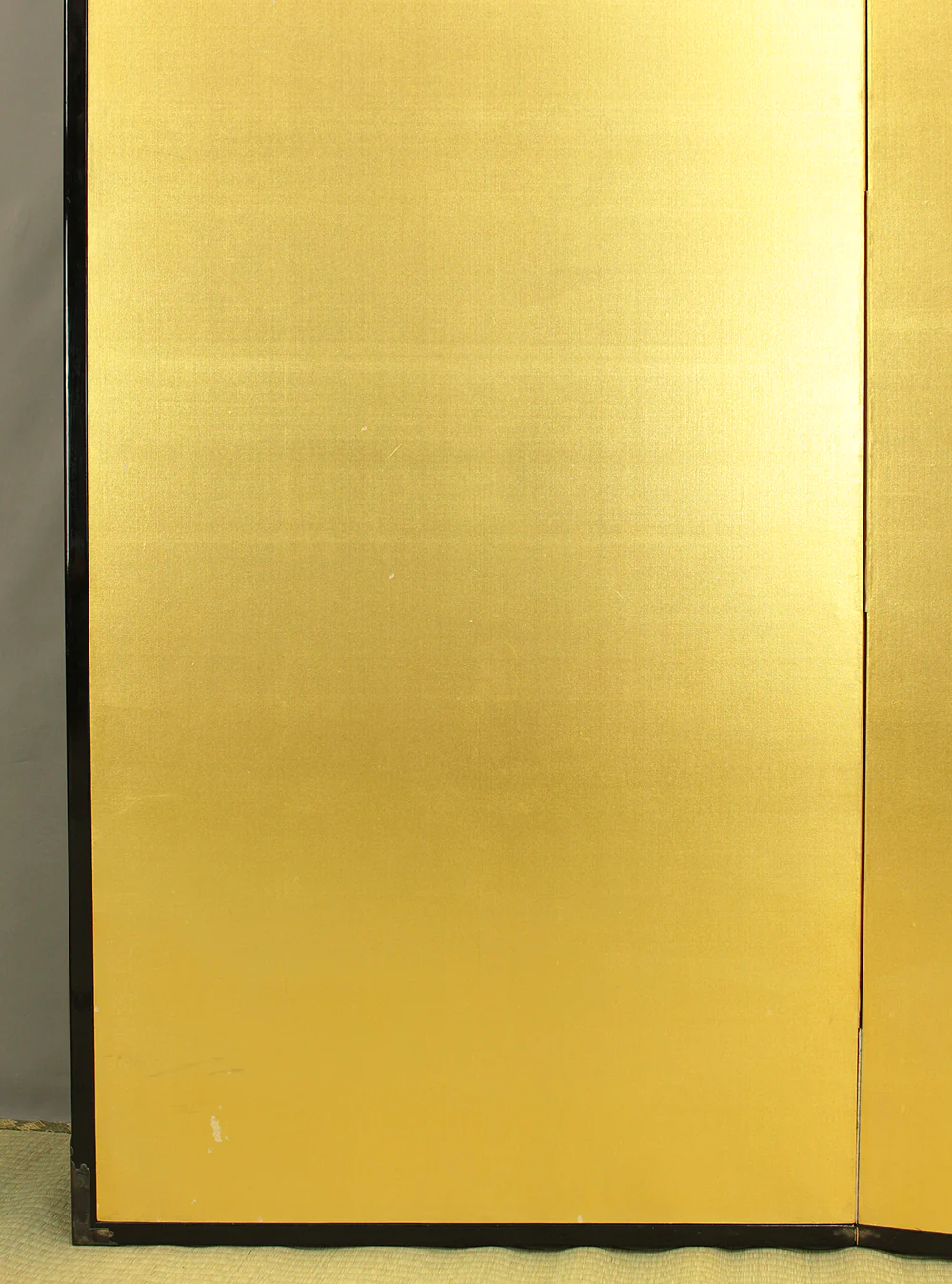 Gold-Leaf Room Divider Pair of Byobu Six Panels Folding Screen VA701 - Image 11
