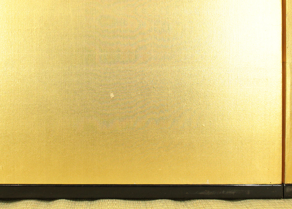 Gold-Leaf Room Divider Pair of Byobu Six Panels Folding Screen VA701 - Image 21