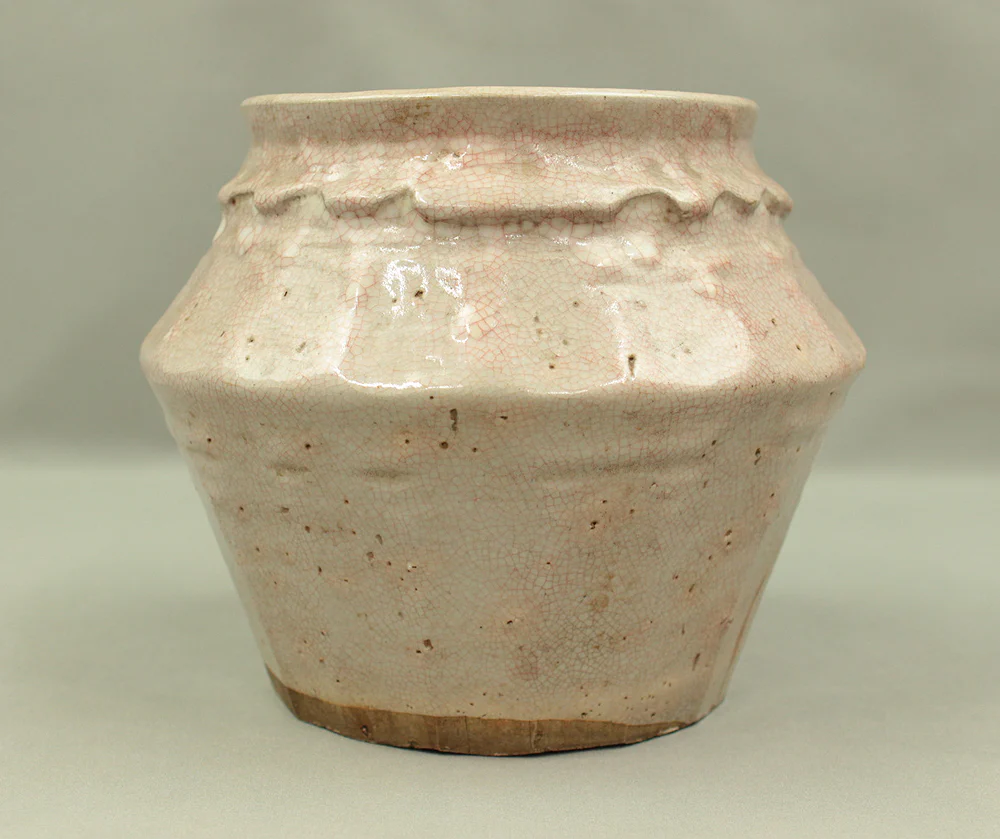 Hagi ware 'Mizusashi' Water Container Japanese tea-ceremony utensil VA824 - Image 5