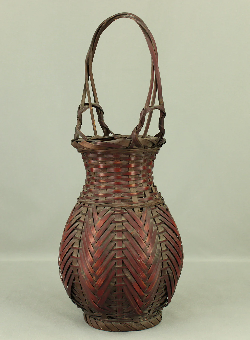 Hanakago - Japanese Bamboo Woven Flower Vase Basket VA443 - Image 5