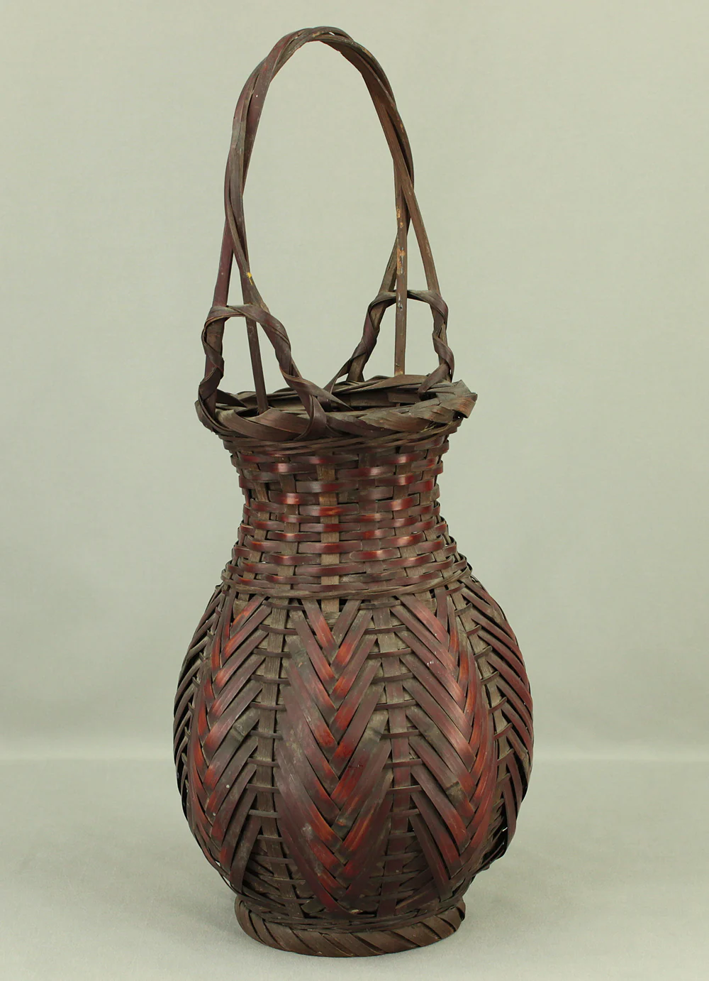 Hanakago - Japanese Bamboo Woven Flower Vase Basket VA443 - Image 7