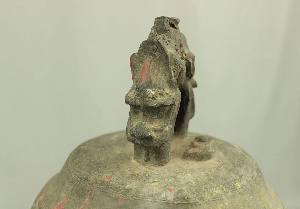 Heavy Bronze Buddhist Temple Bell Hanging Bell 'Bonsho' 43cm 12kg VA904 - Image 9
