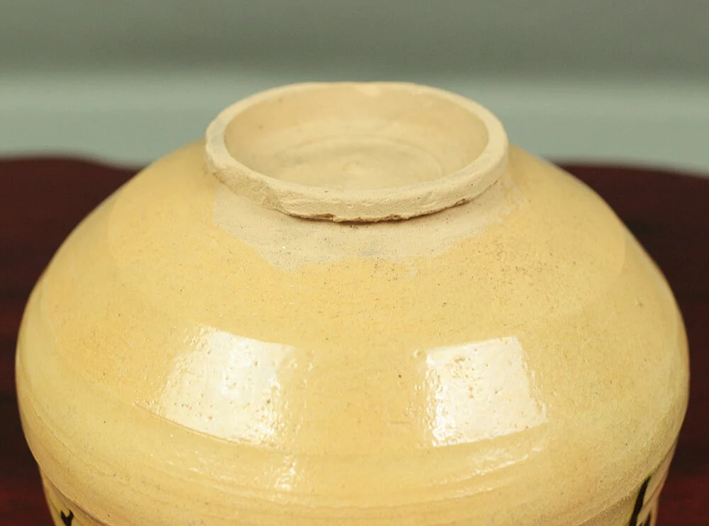 宝岳 HOGAKU Tea Bowl "松竹梅 Pine,Bamboo & Ume" Japanese Tea Ceremony Original Box V349 / Japan Art Kanji Traditional Kiln Craft Culture Pottery - Image 9