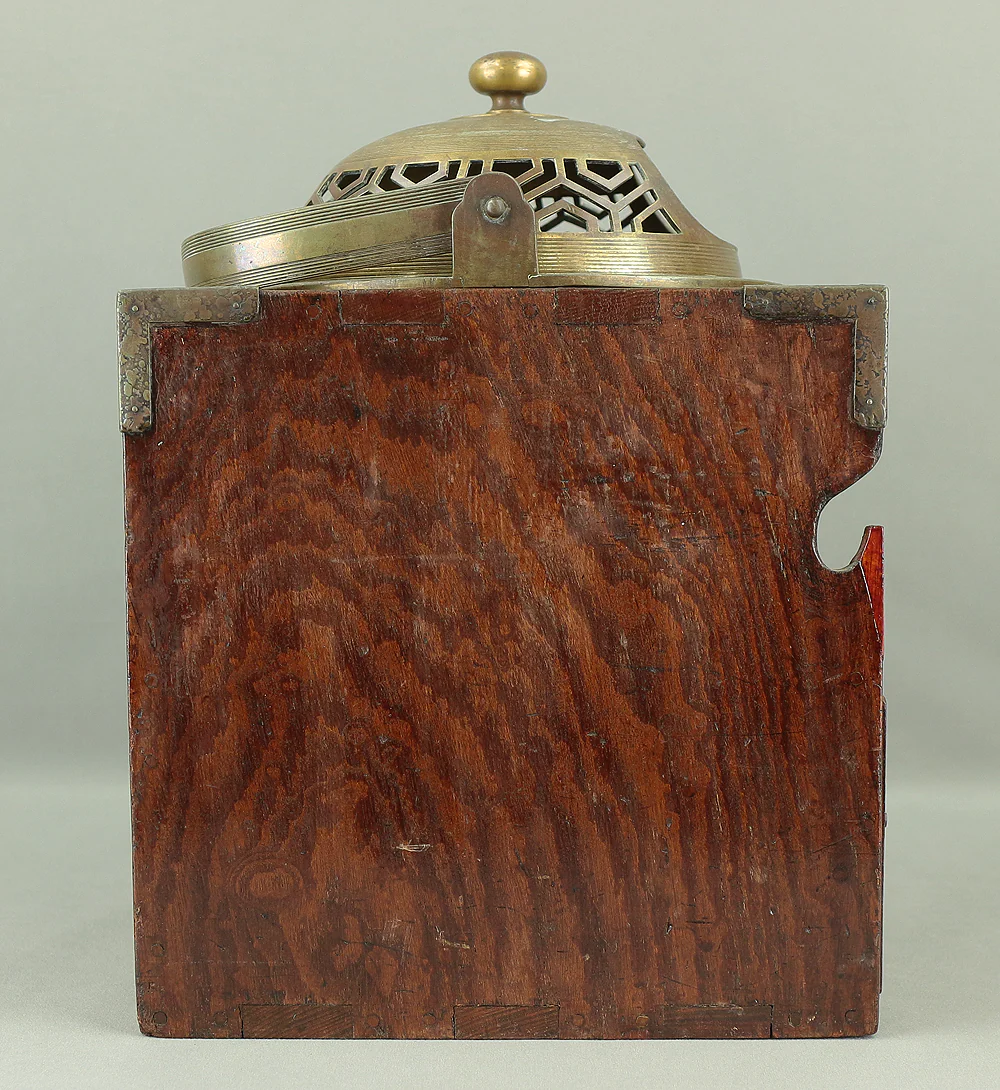 Japanese Antique Portable Tobacco Tray with Kiseru Pipe V838 - Image 12