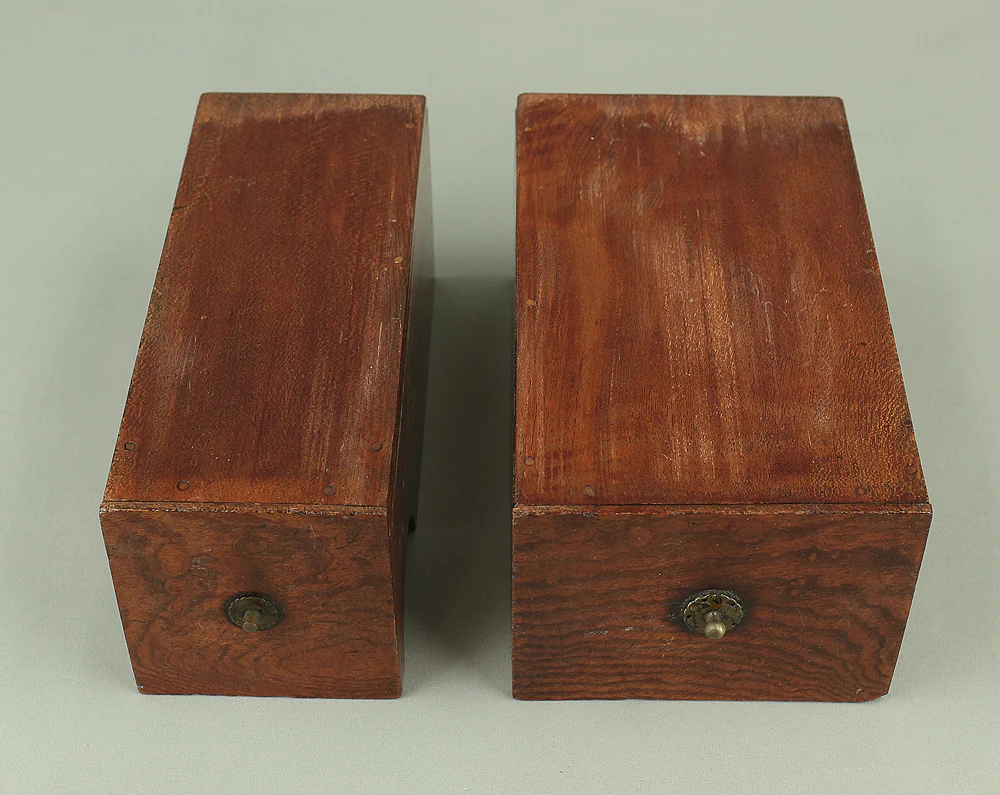 Japanese Antique Portable Tobacco Tray with Kiseru Pipe V838 - Image 22