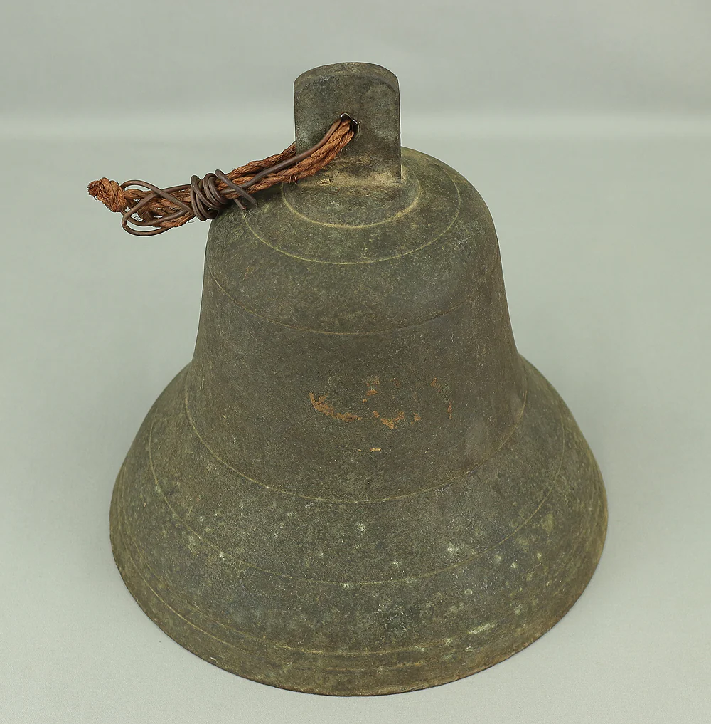 Japanese Copper Hanging Bell 4.2kg V836 - Image 13