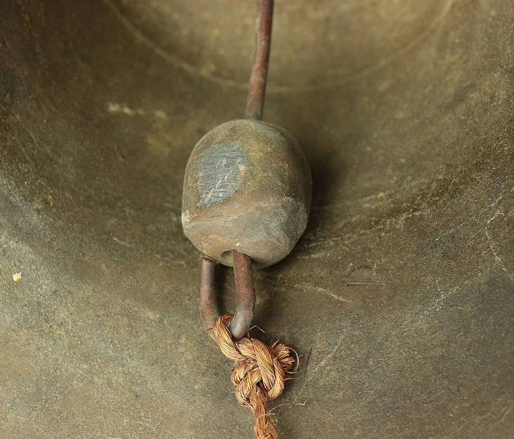 Japanese Copper Hanging Bell 4.2kg V836 - Image 18