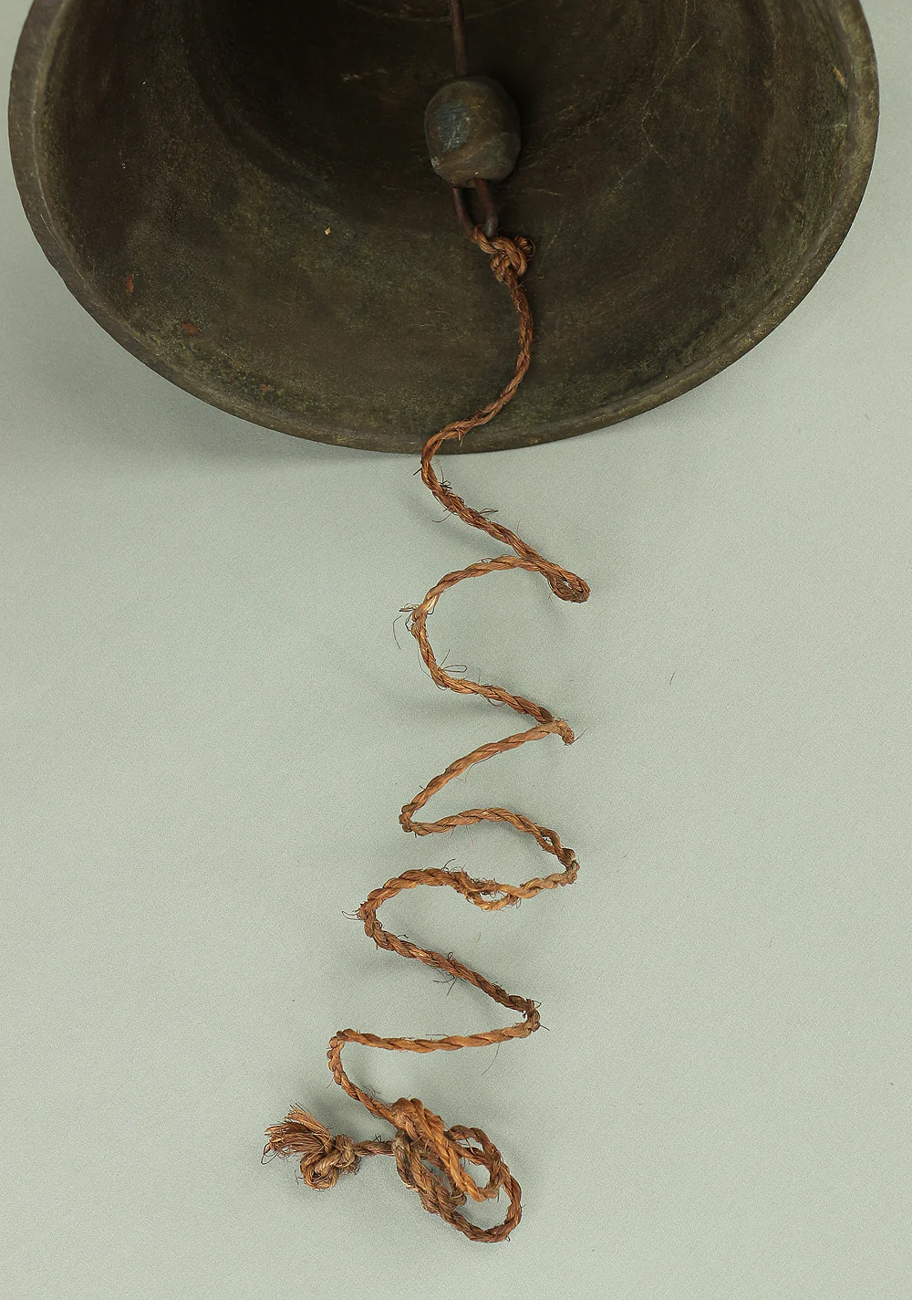 Japanese Copper Hanging Bell 4.2kg V836 - Image 19