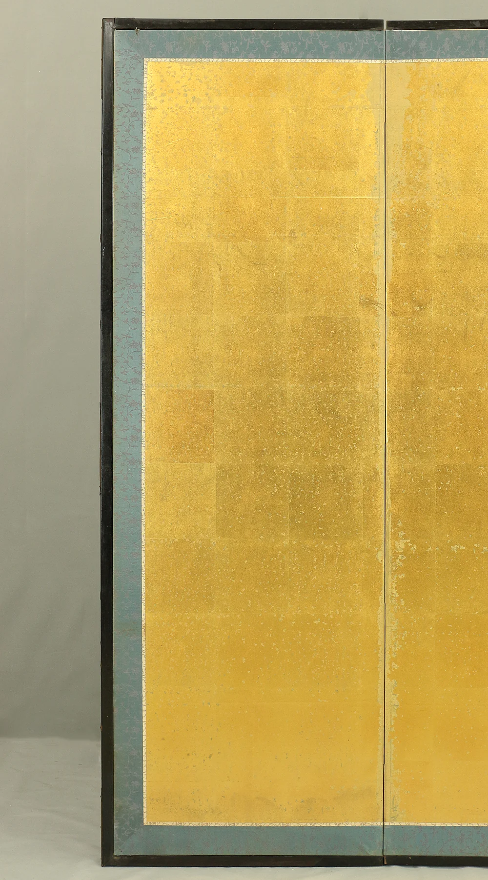 Japanese Gold-Leaf room divider Byobu 6 panels Folding screen / The beauty of shining Gold Leaf V828 - Image 28