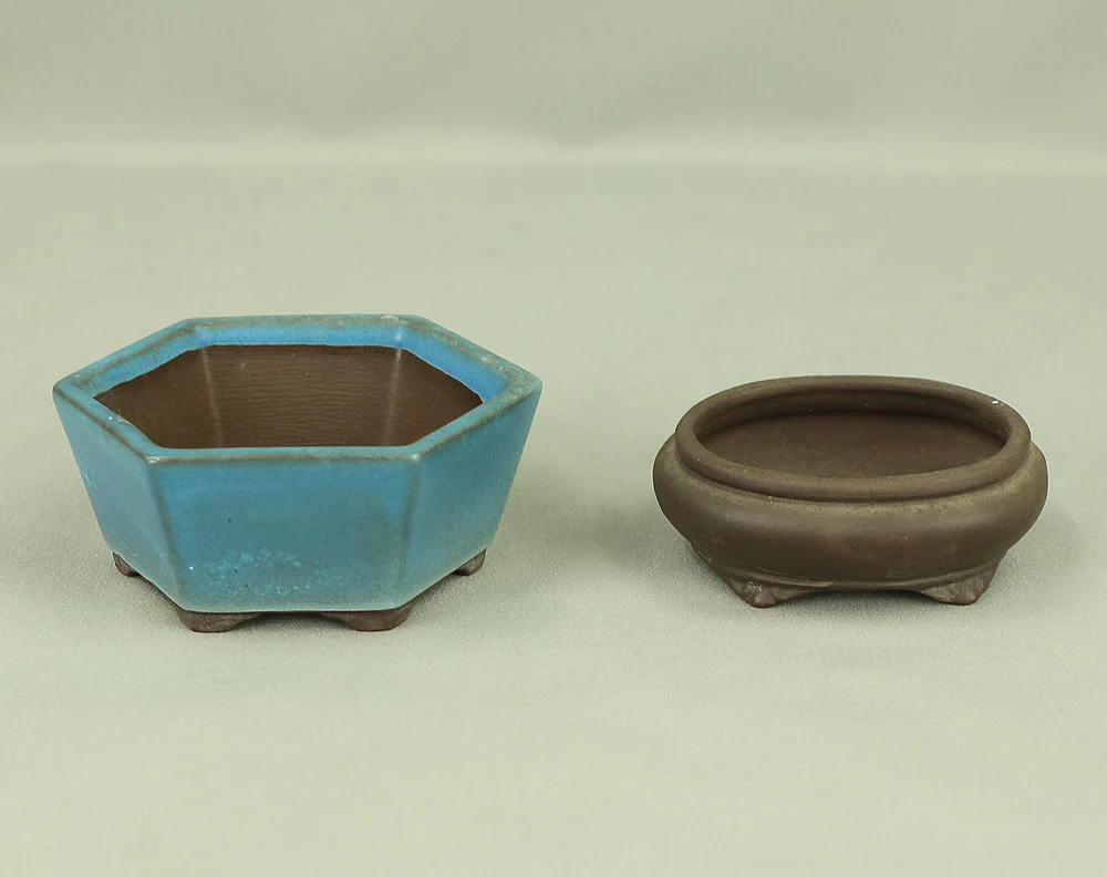 Japanese Small Ceramic Bonsai Pot 14pcs VA566 - Image 38