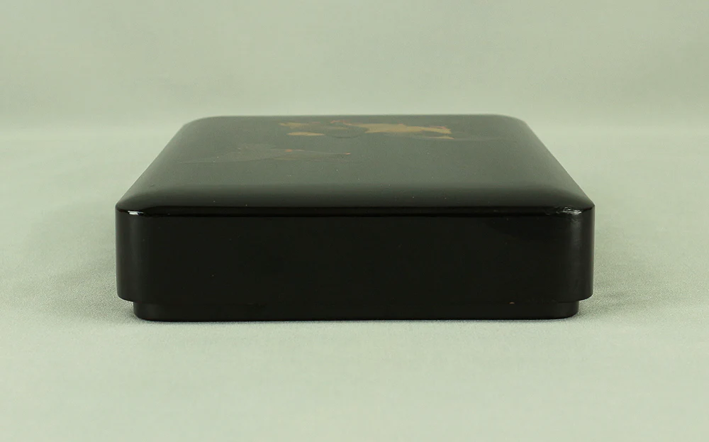 Japanese Suzuribako (Inkstone Box) design of Gold Silver Makie Lacquered 'Pigeon' VA182 - Image 17