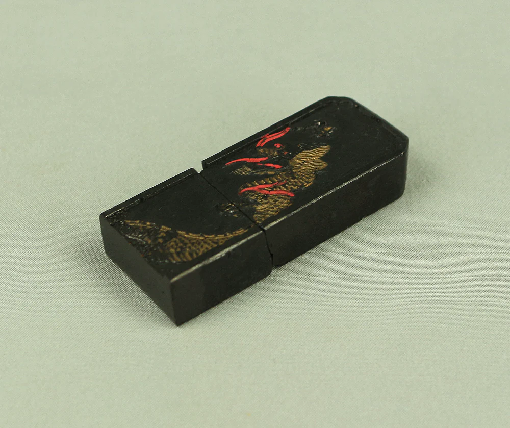 Japanese Suzuribako (Inkstone Box) design of Gold Silver Makie Lacquered 'Pigeon' VA182 - Image 43
