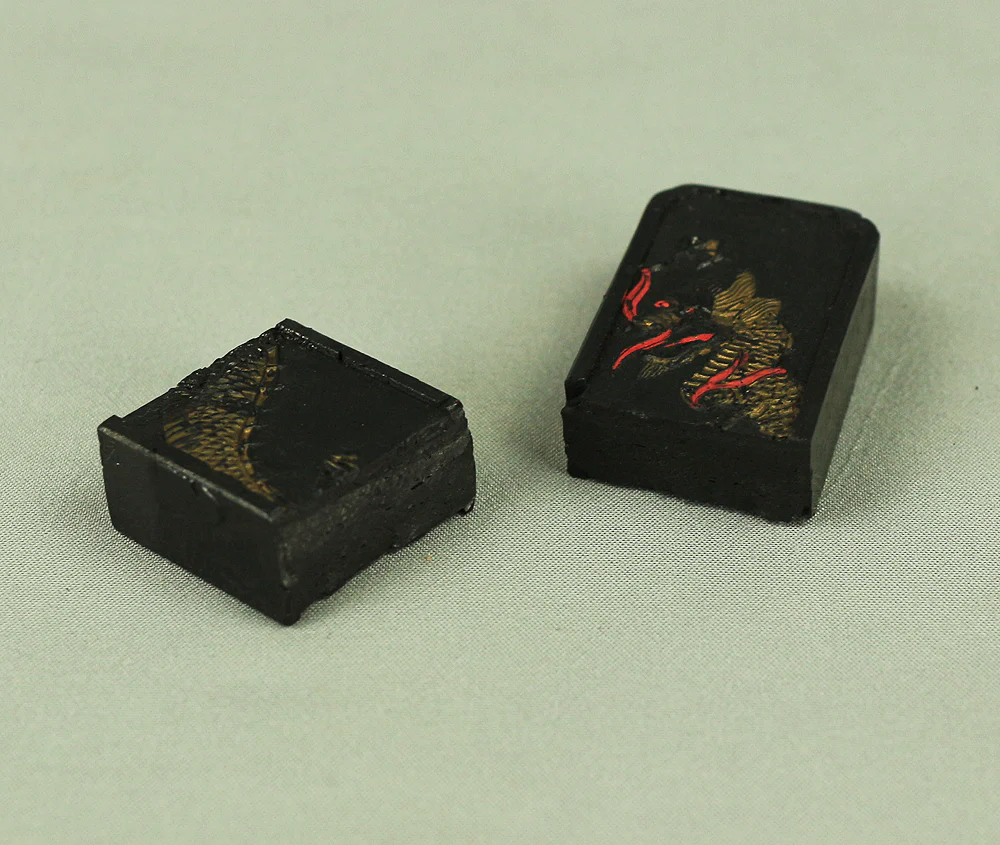 Japanese Suzuribako (Inkstone Box) design of Gold Silver Makie Lacquered 'Pigeon' VA182 - Image 46