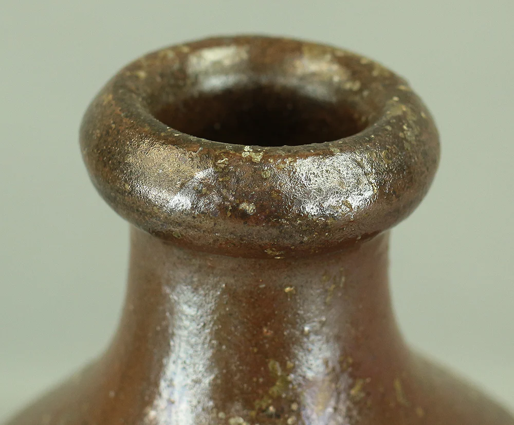 Japanese vintage Sake bottle Sake bin Tokkuri Kayoi Tokkuri 通い徳利 Binbo Tokkuri 貧乏徳利 Kashi Tokkuri 貸し徳利 V985 - Image 9