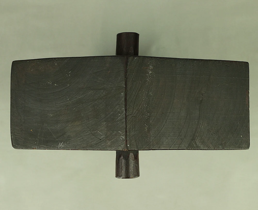 Jizaikake 'Daikoku' Hook for Irori Fireplace Keyaki Wood VA346 - Image 19